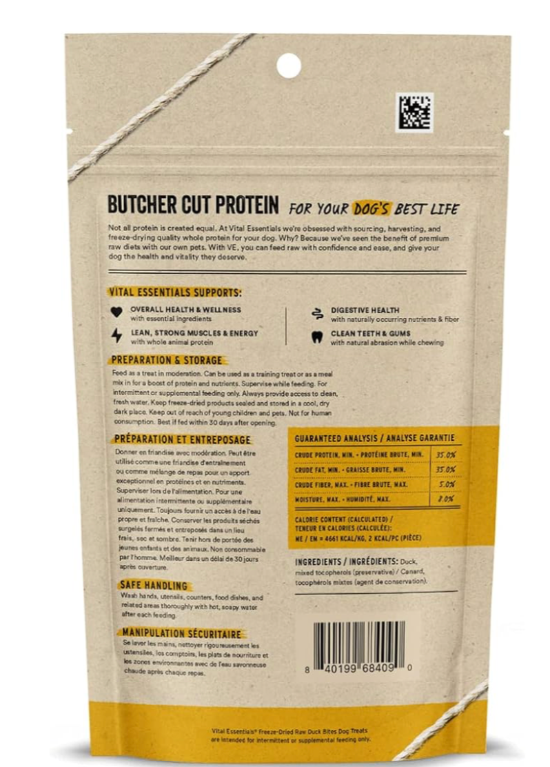 Vital Essentials Duck Bites