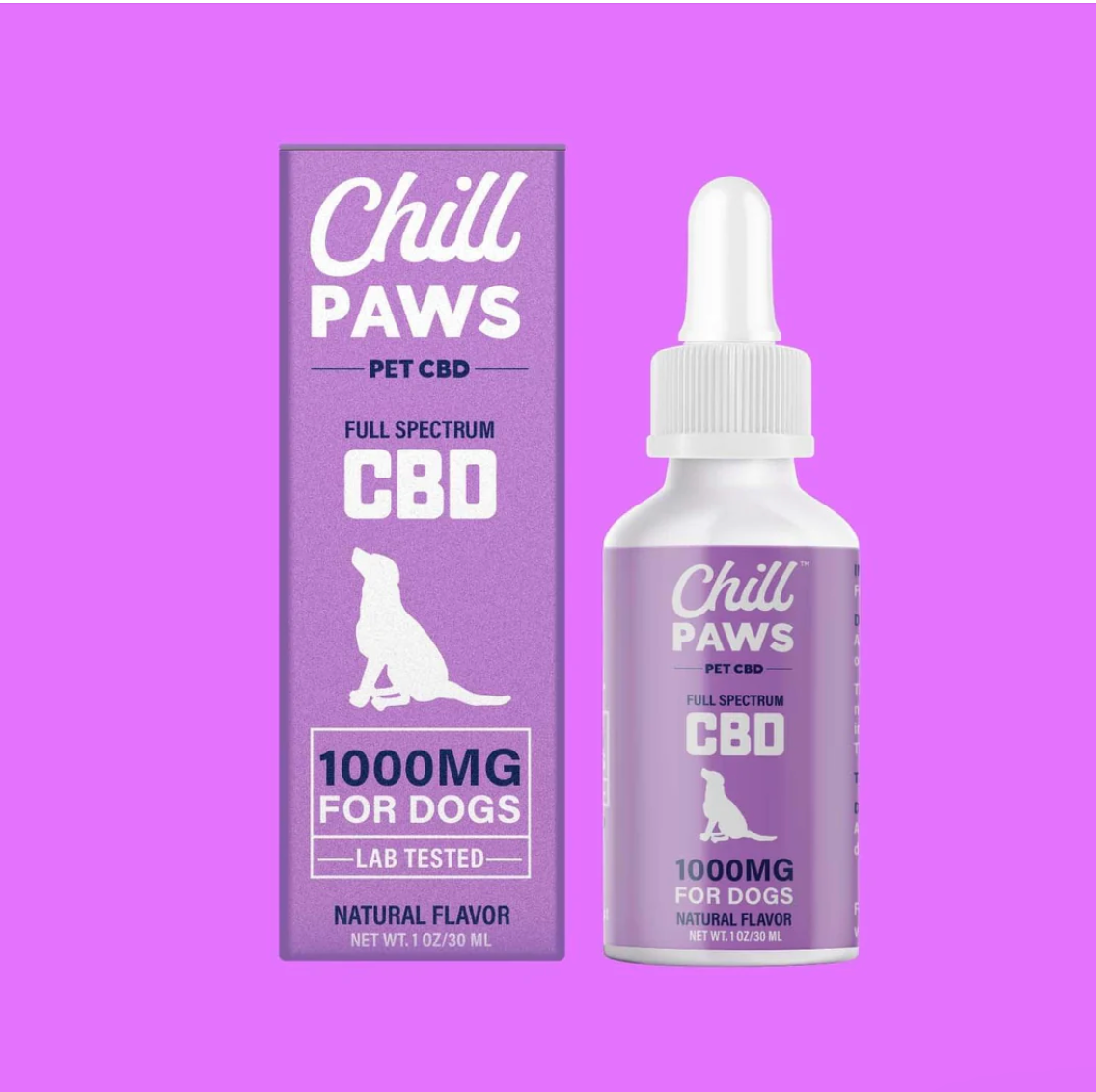 1000MG FULL SPECTRUM CBD OIL FOR DOGS
