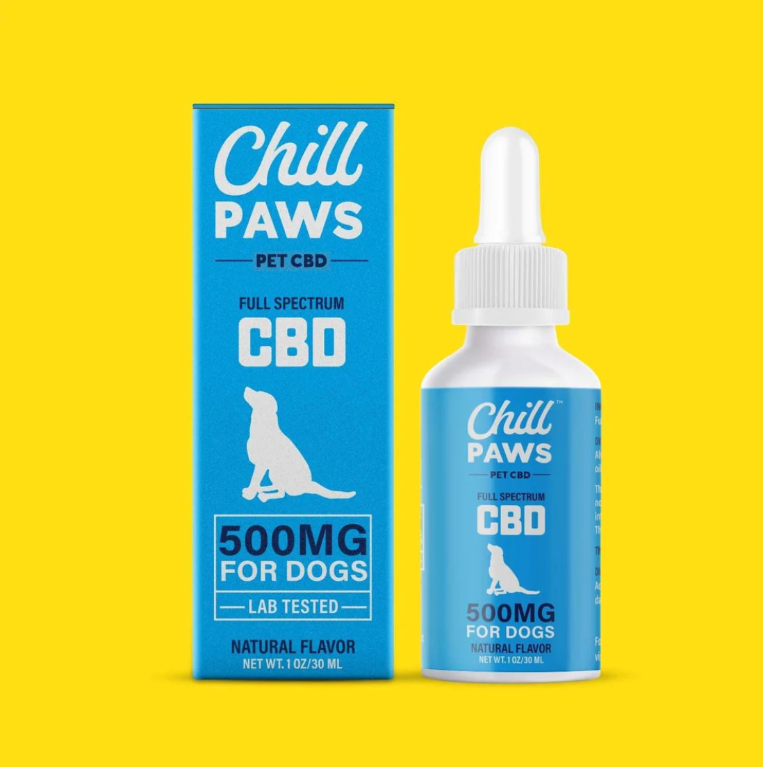 500MG FULL SPECTRUM CBD OIL FOR DOGS