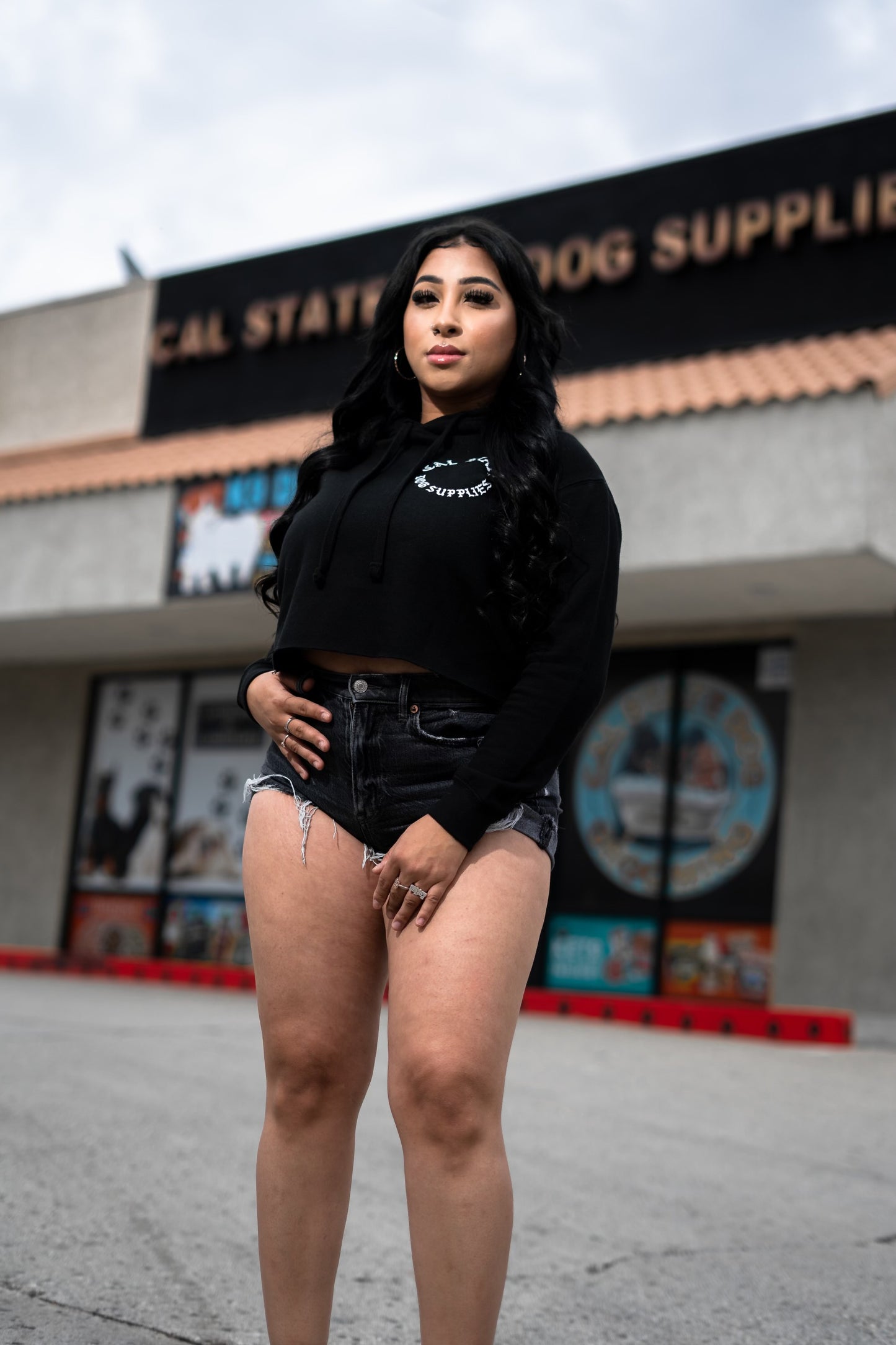 Cal State Dog Supplies Woman's Hoodie