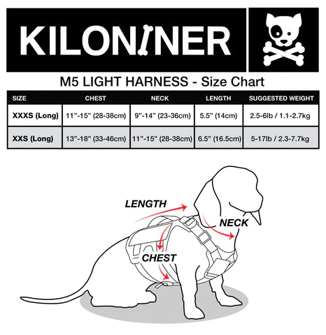 K9R - M5 MOLLE Light Vest