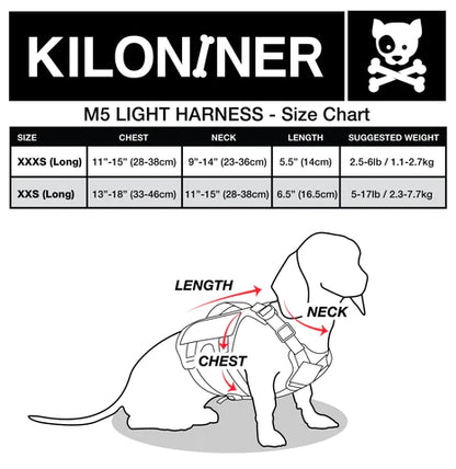 K9R - M5 MOLLE Light Vest