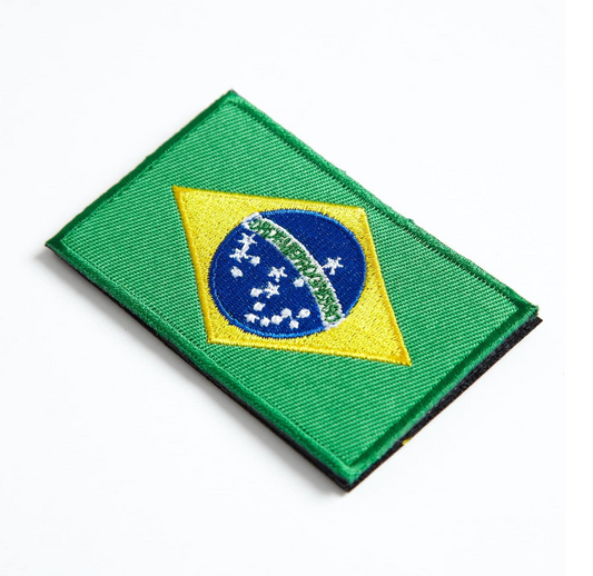 Brazil National Flag Velcro Patch
