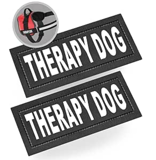 Therapy Dog Velcro Patch