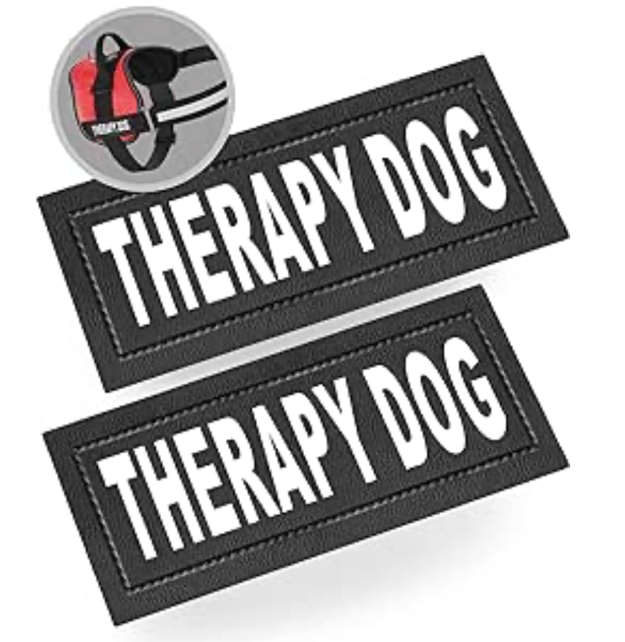 Therapy Dog Velcro Patch